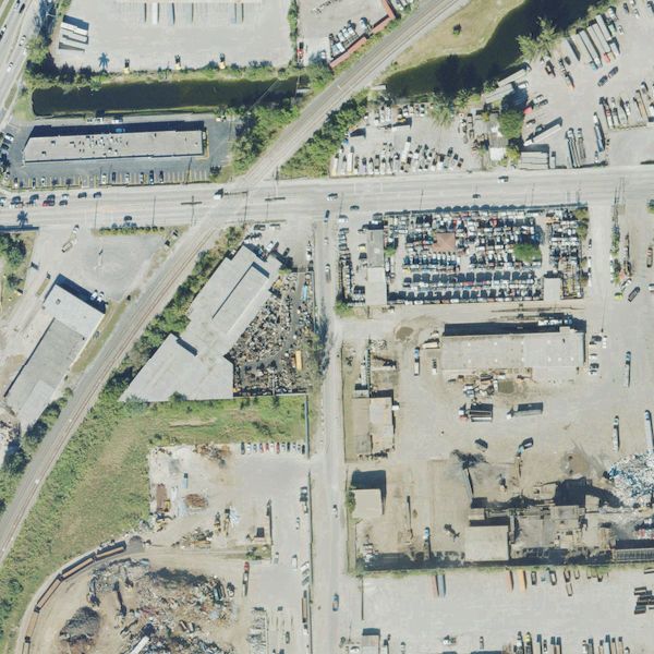 Aerial photo of C.a. Truck Parts