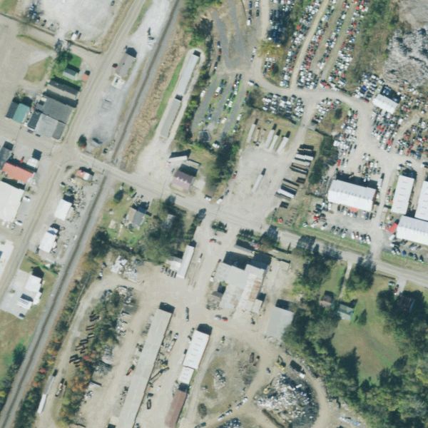 Aerial photo of Coon Dance Auto Parts