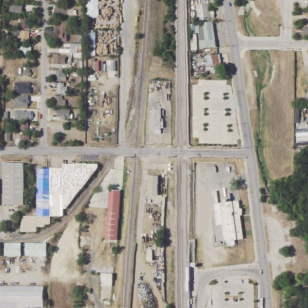 Aerial photo of Northside Salvage & Scrap Metals