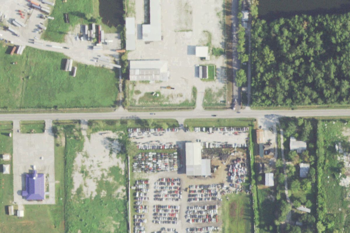 Aerial photo of USA Metals at 7614 Mount Houston Rd