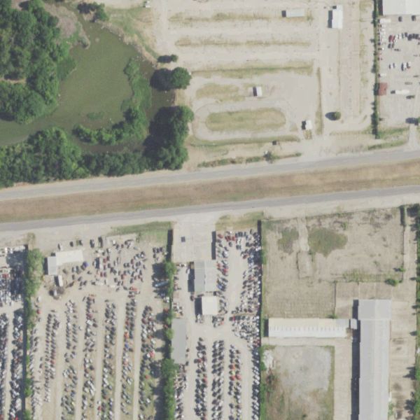 Aerial photo of Affordable Foreign & Truck Salvage