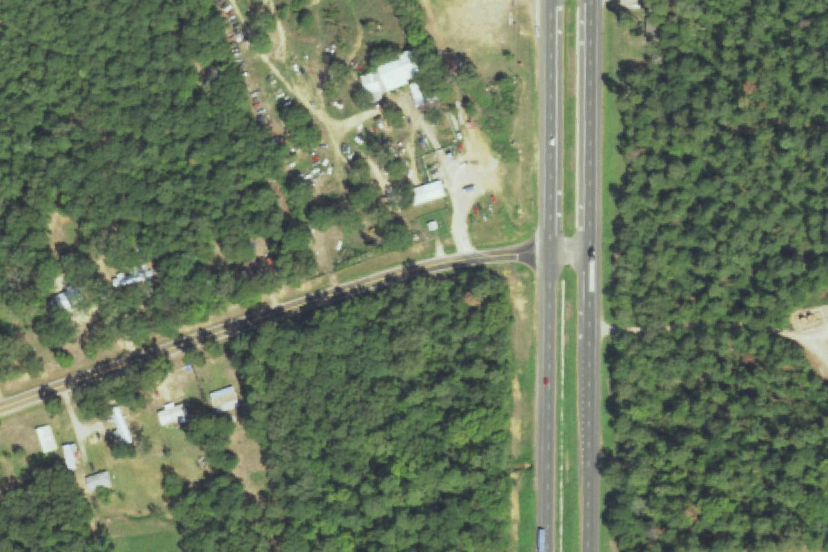 Aerial photo of Full Throttle Auto Parts