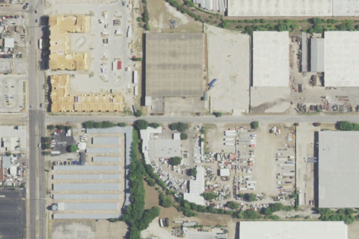 Aerial photo of First Class Auto Brokers