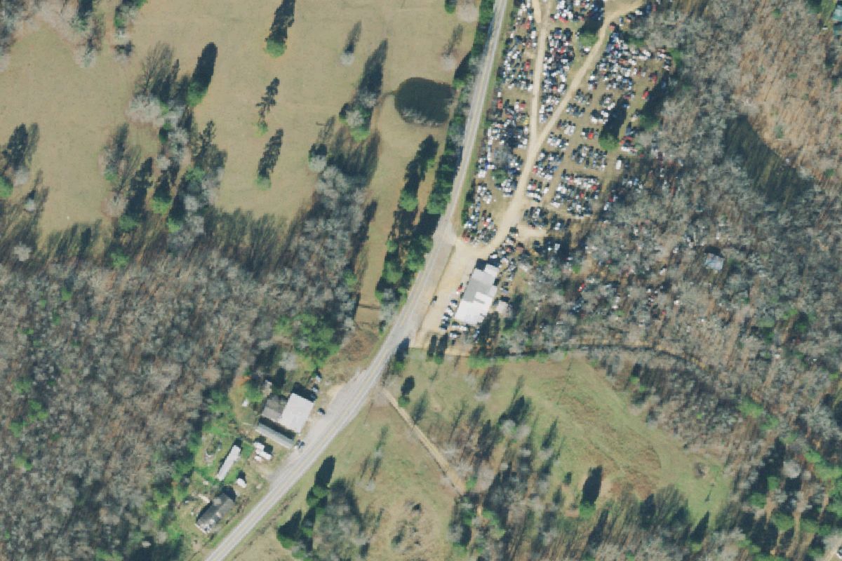 Aerial photo of Gilchrist Used Cars