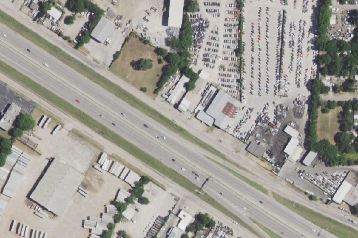 Aerial photo of Osborn Foreign and American Auto Parts
