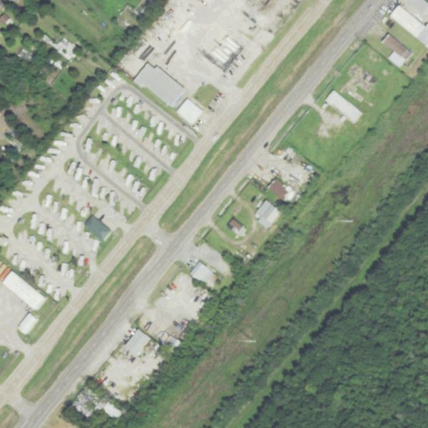 Aerial photo of Johnny's Towing & Recovery