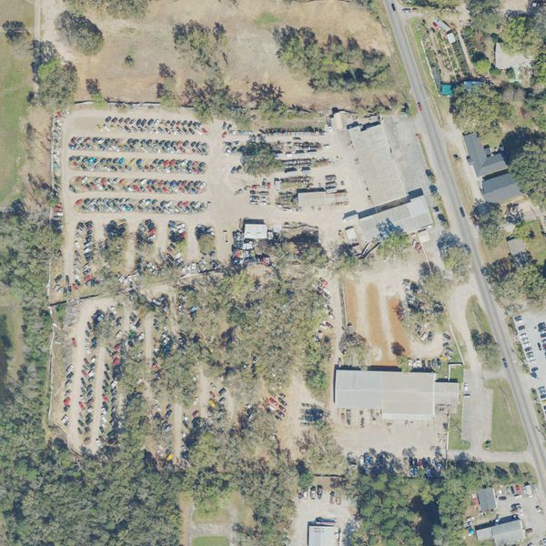 Aerial photo of Butler Auto Recycling