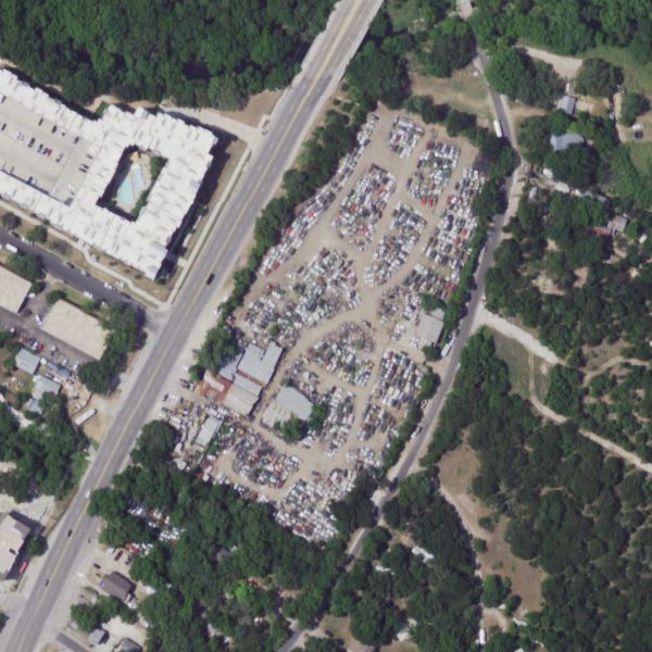 Aerial photo of Austin Express Auto Parts