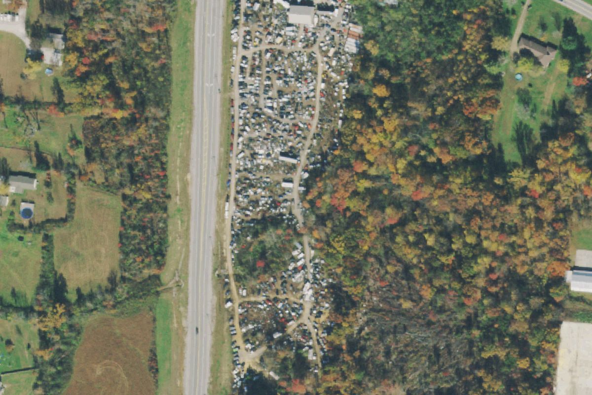 Aerial photo of All Things Automotive