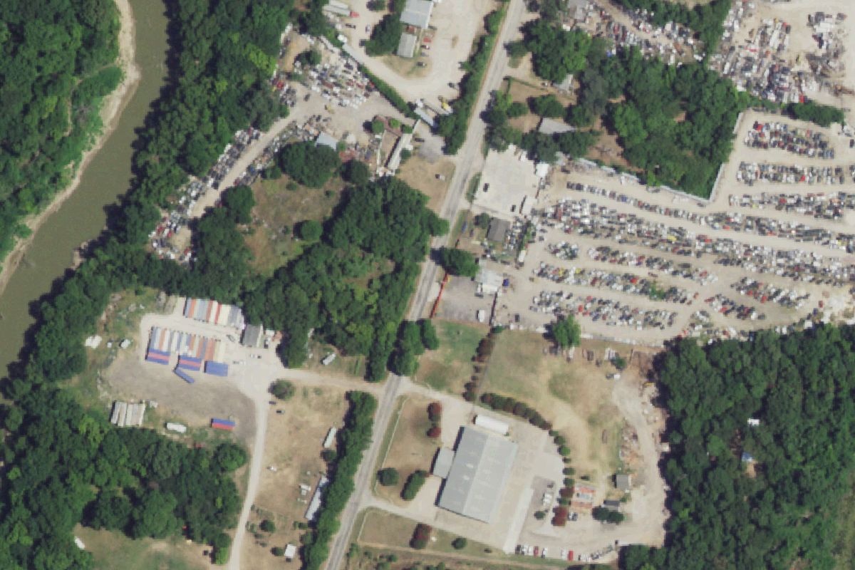Aerial photo of Oz Import & Exotic Auto at 2791 Dowdy Ferry Rd