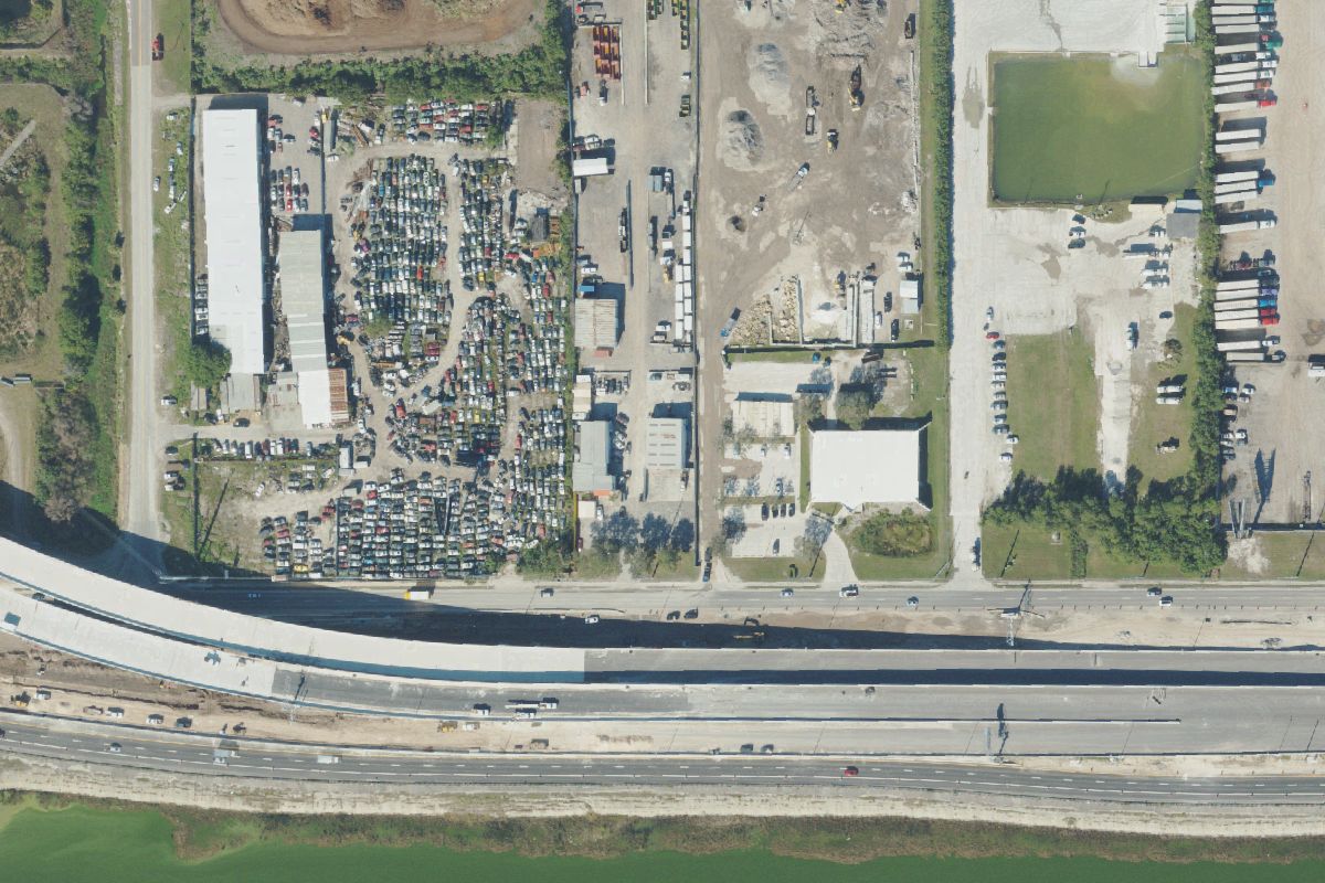 Aerial photo of U Pull-R-Part