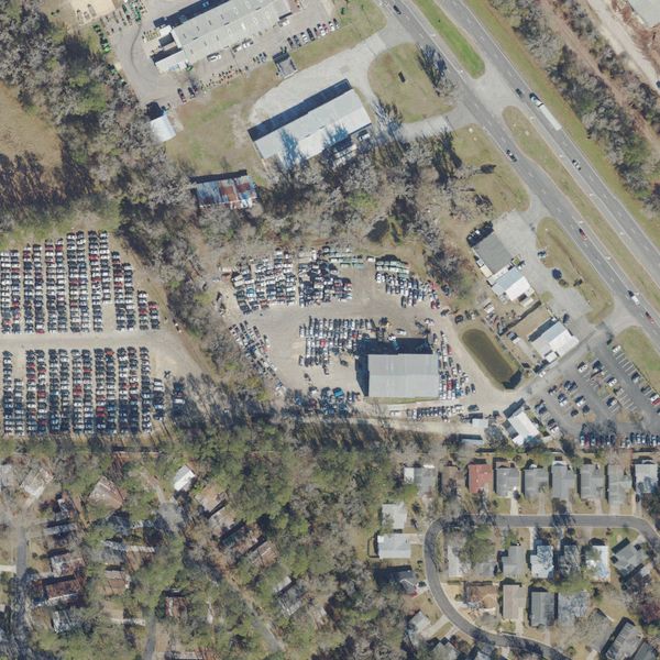 Aerial photo of Pick Your Part - Gainesville