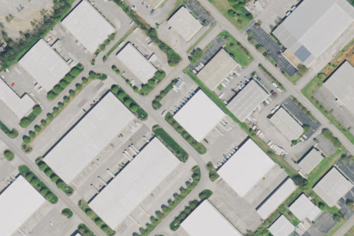 Aerial photo of LKQ Knoxville TN at 3475 Northbend Circle
