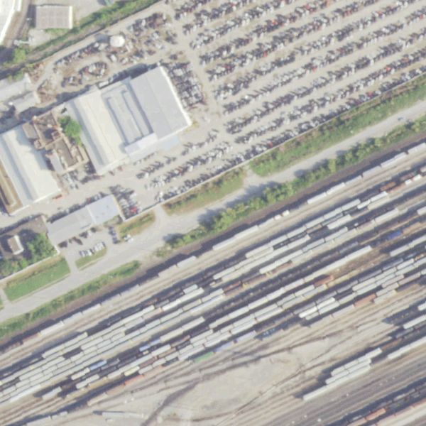 Aerial photo of I Lone Star Auto Parts