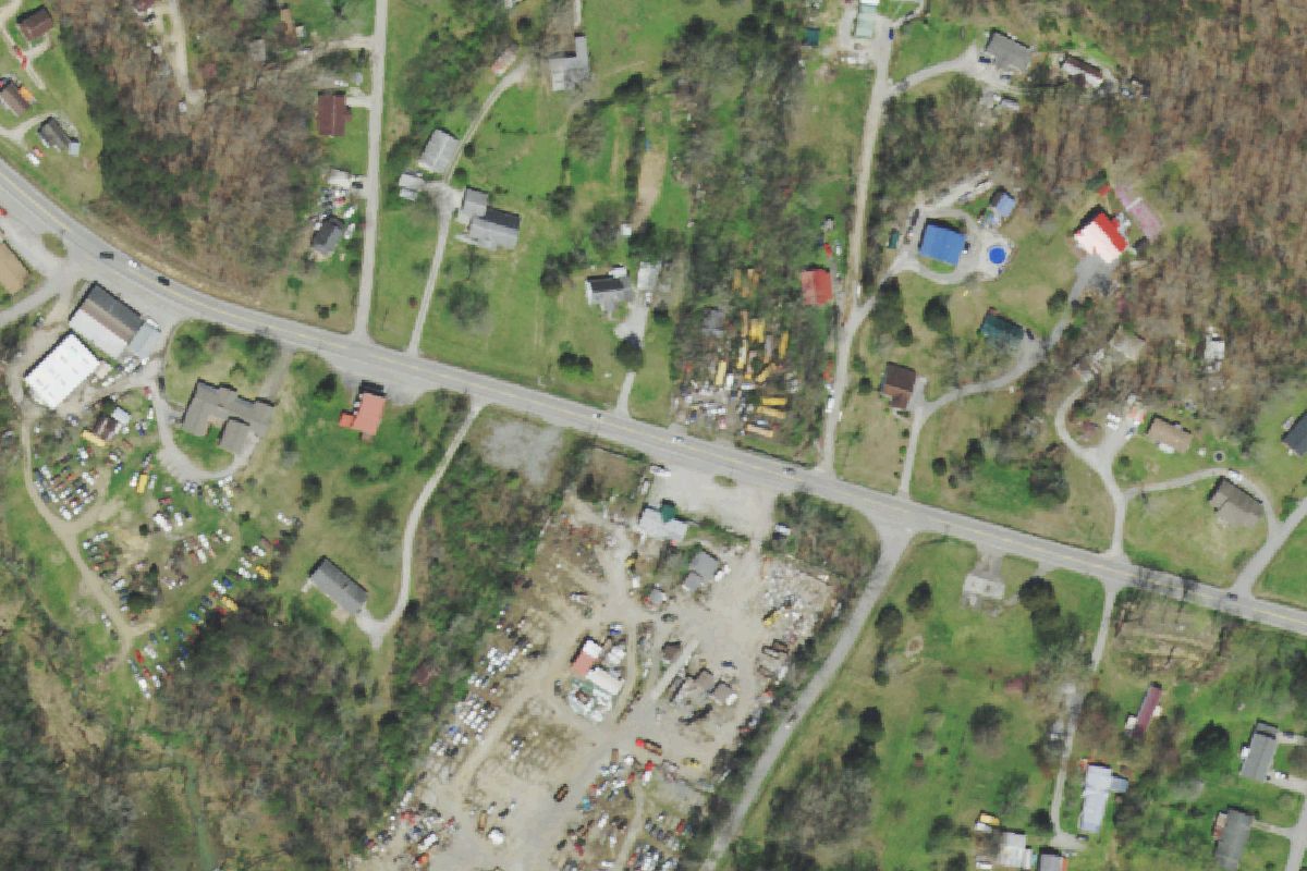 Aerial photo of I-75 Auto Parts
