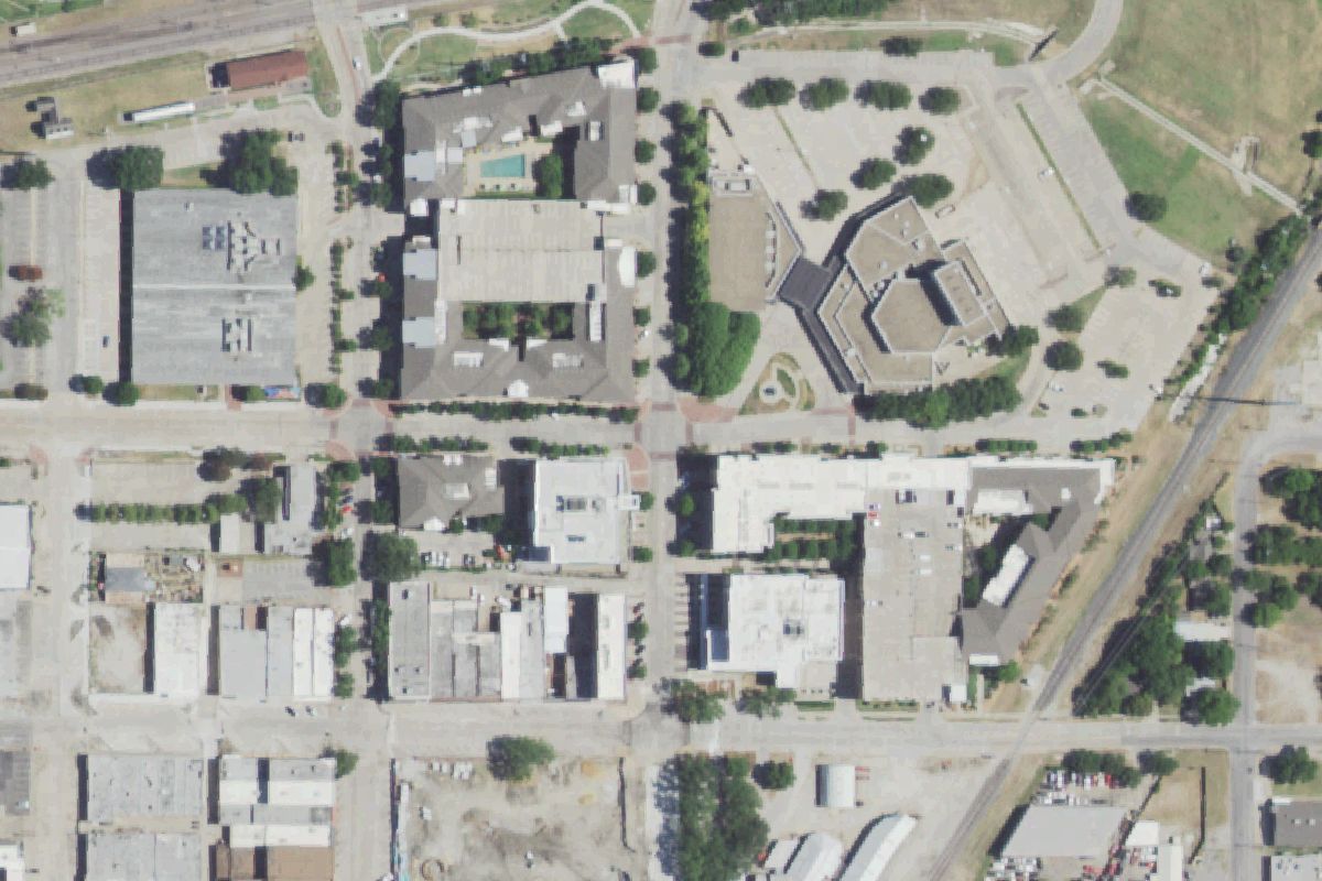 Aerial photo of Precision Bimmer Works