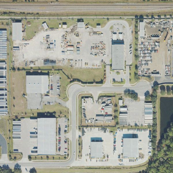 Aerial photo of U-Pull-&-Pay Orlando