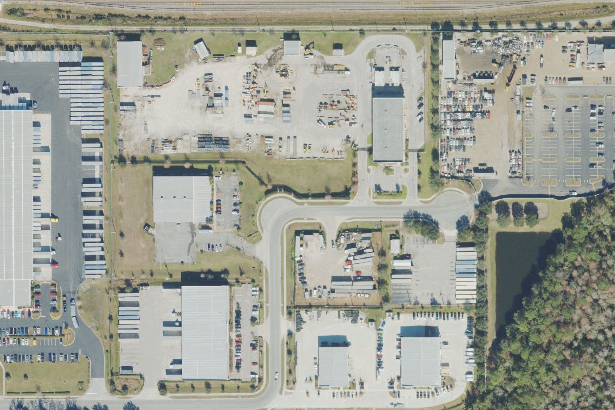 Aerial photo of U-Pull-&-Pay Orlando at 1157 Jetstream Drive
