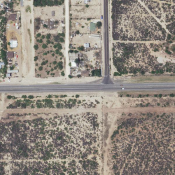 Aerial photo of Amigos Used Parts Junk Yard