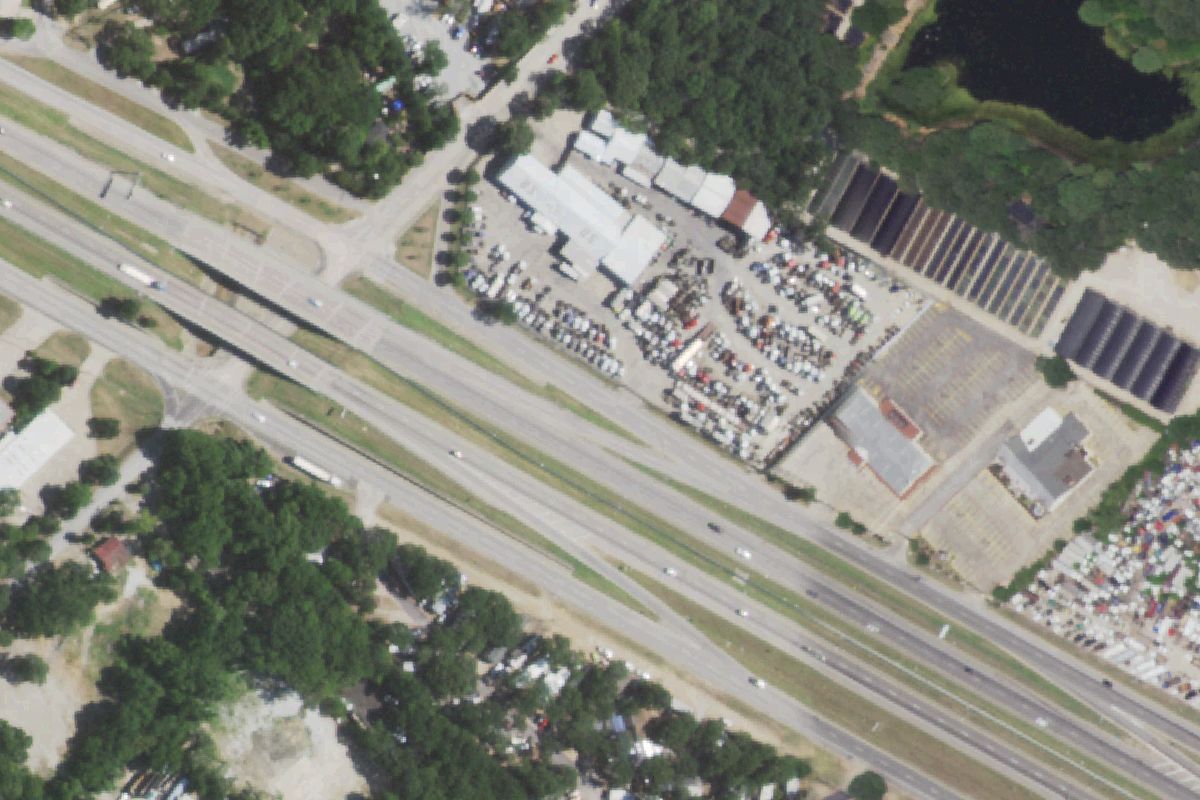 Aerial photo of US Truck Parts and Sales