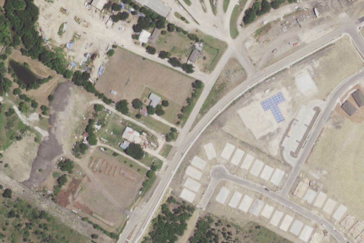 Aerial photo of Aviles & Gabes Wrecker Service