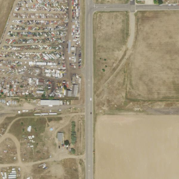 Aerial photo of Elliotts Auto Parts