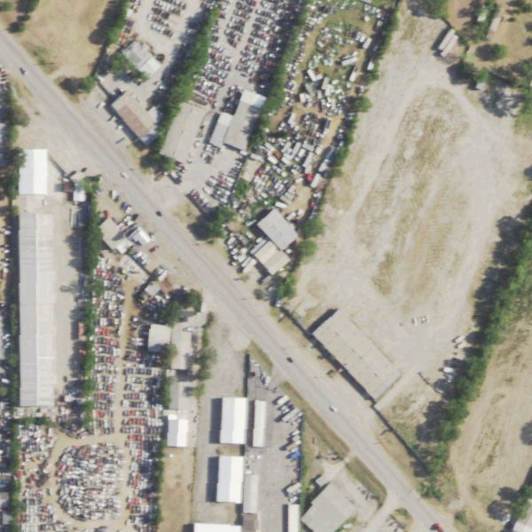 Aerial photo of Eagle Truck & Auto Parts LC