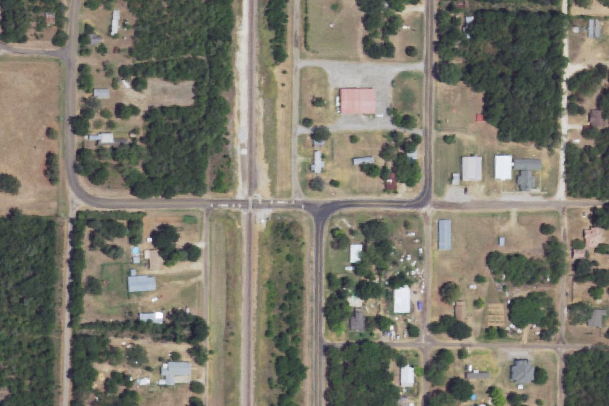 Aerial photo of Mack's Automotive