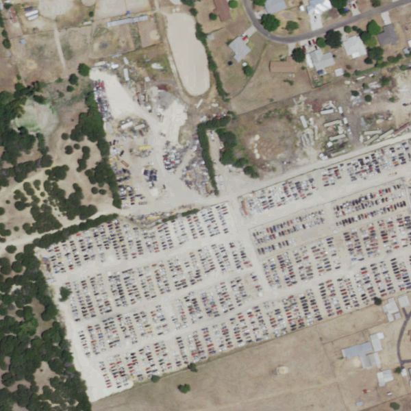 Aerial photo of Hwy 195 Used Auto Parts