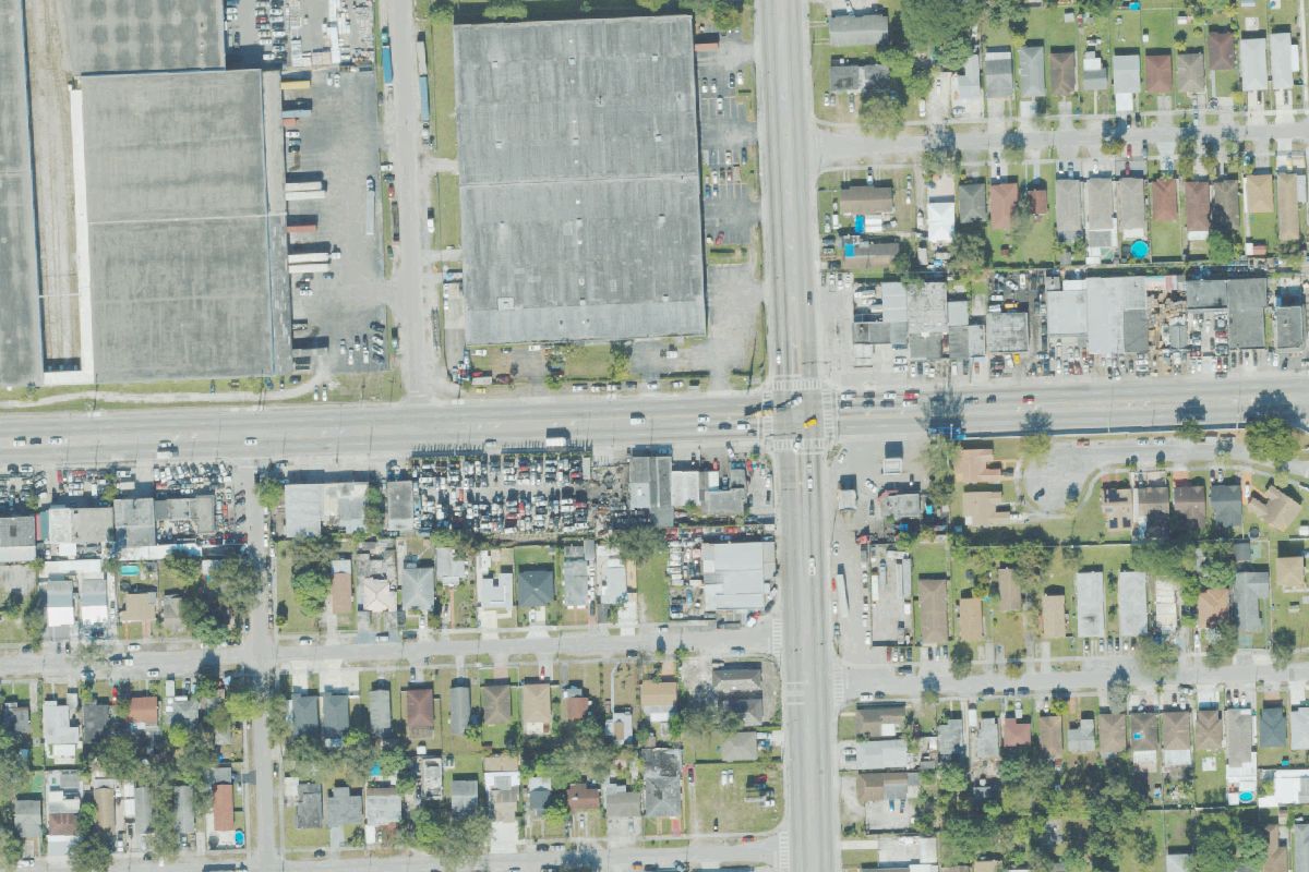 Aerial photo of 54th Street Truck and Auto Parts
