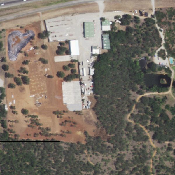 Aerial photo of Cisco Wrecker Service Towing & Recovery