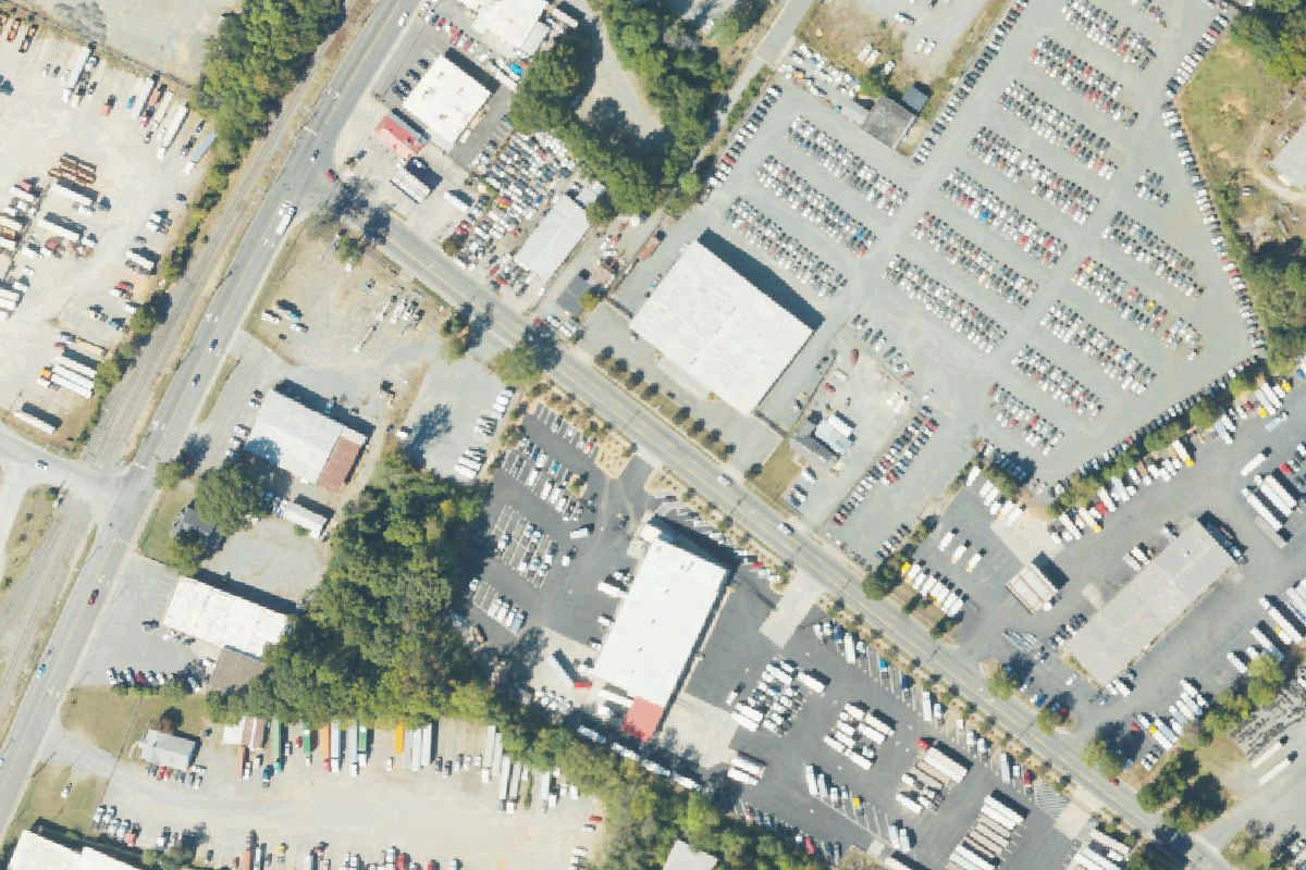 Aerial photo of S&R Auto & Truck Salvage at 1420 West Craighead Road