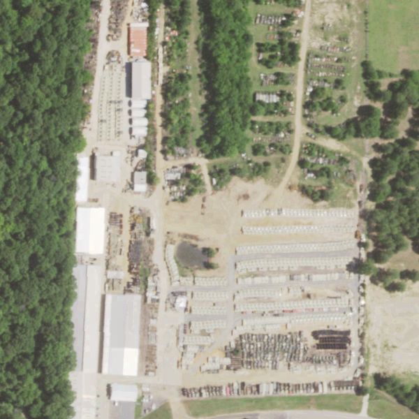 Aerial photo of Red River Parts & Equipment
