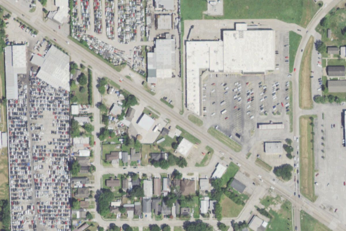 Aerial photo of Best Recycled Auto Parts