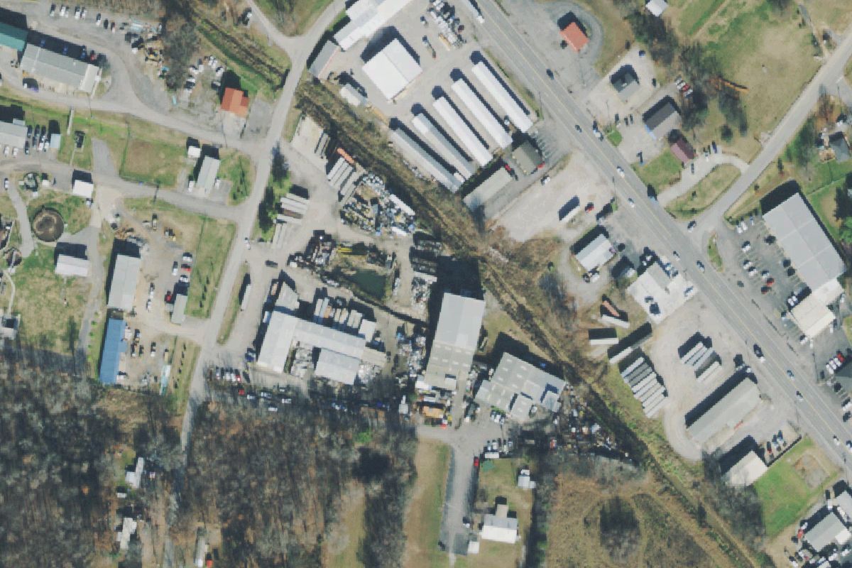 Aerial photo of SA Recycling at Portland