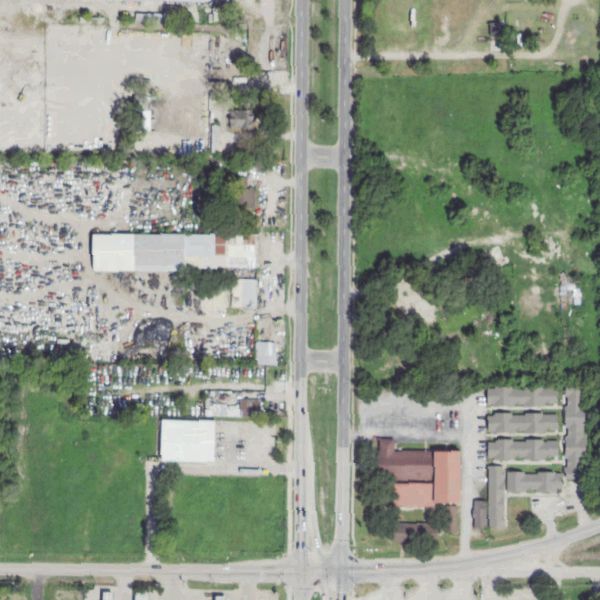 Aerial photo of Basir Auto Recycling