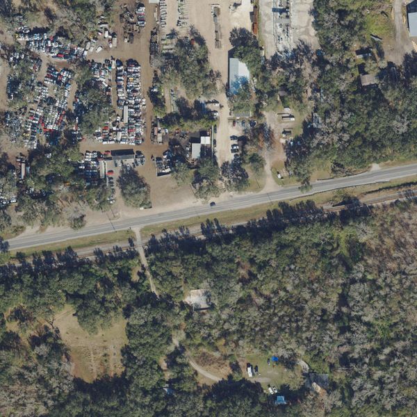 Aerial photo of American and Import Auto Parts