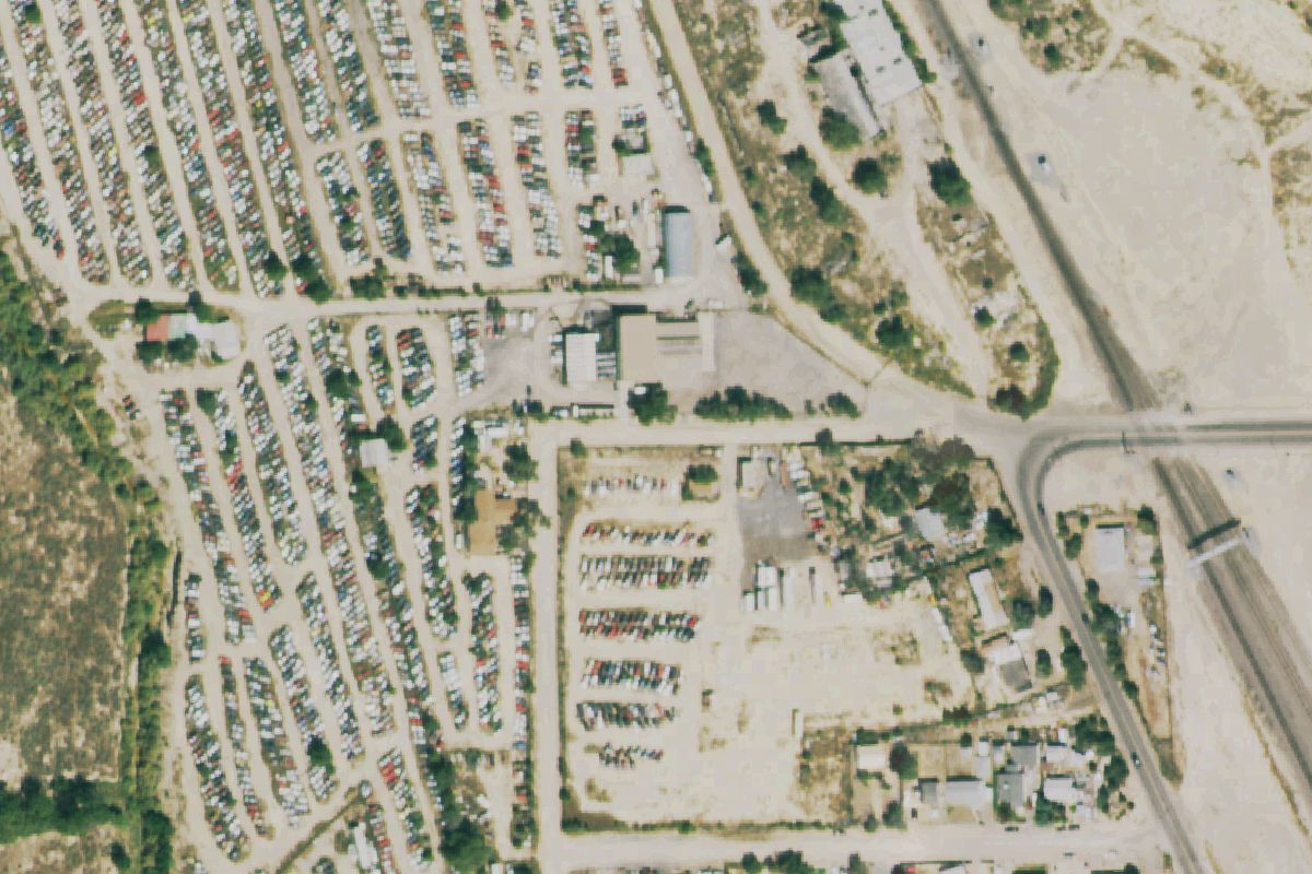 Aerial photo of West 29 Auto at 3200 W 29 St
