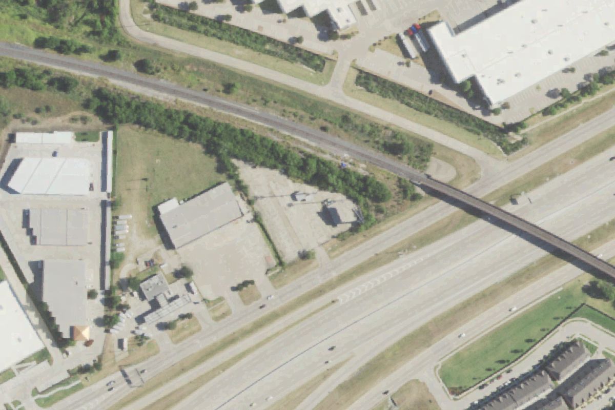 Aerial photo of North Texas Auto Recyclers