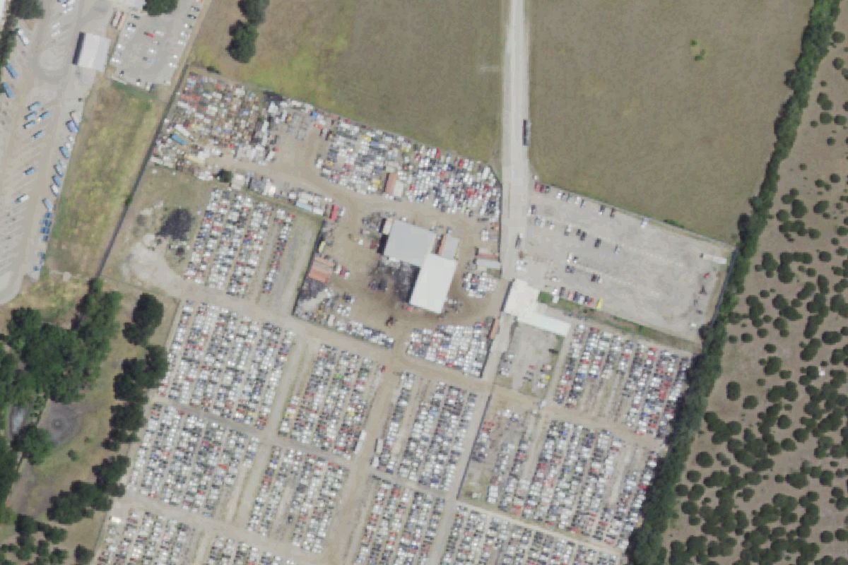 Aerial photo of Budget Wrench A Part at 4497 US Hwy 190