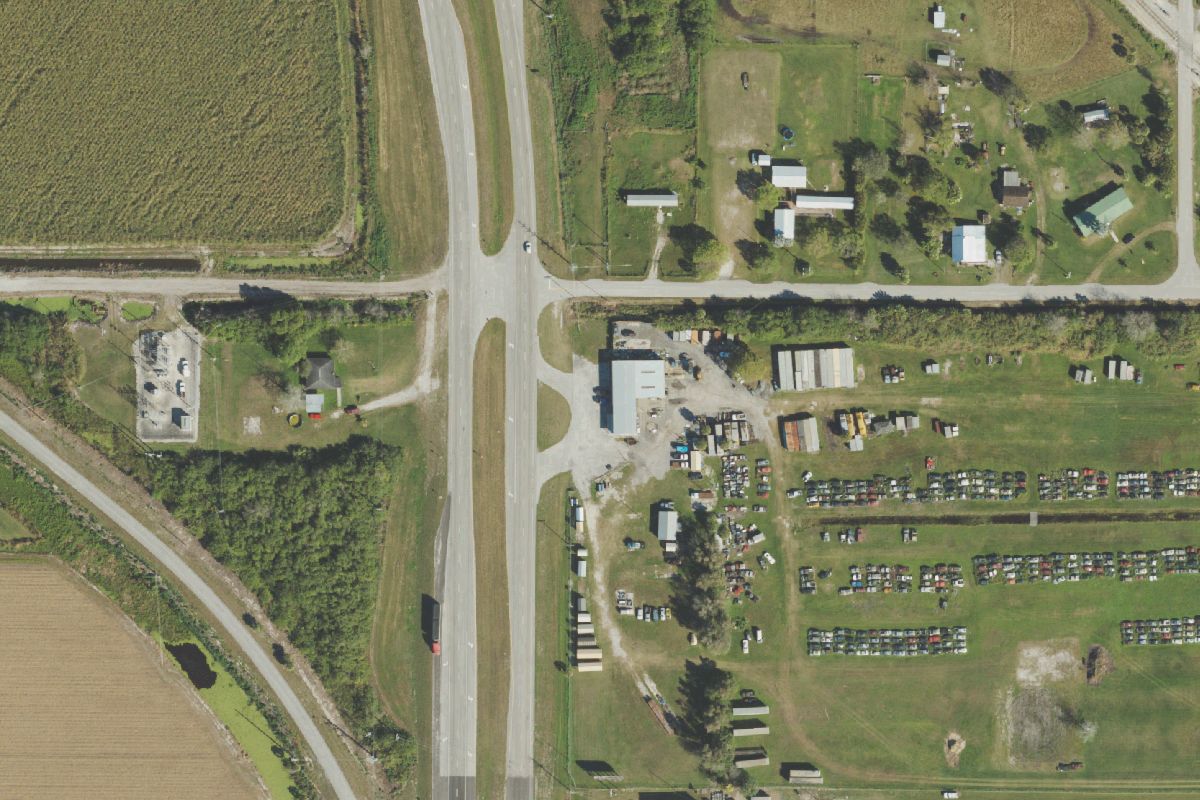 Aerial photo of A-1 New & Used Parts at 1050 Hwy 27 S