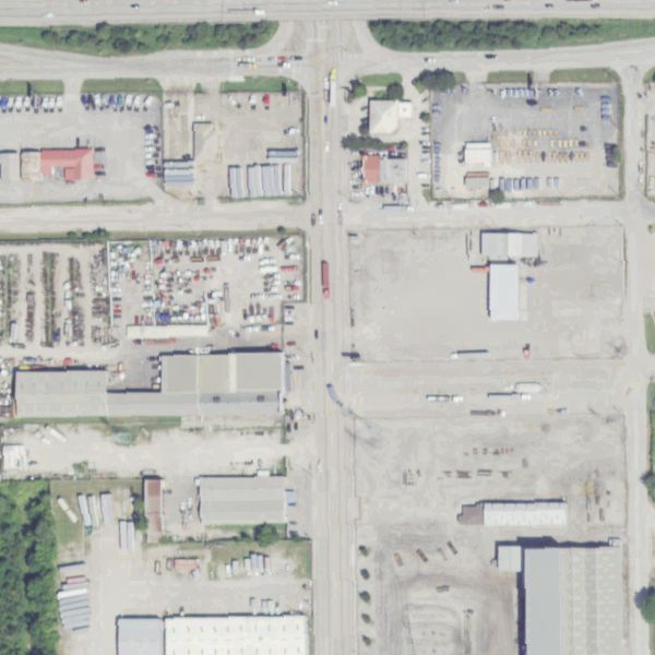 Aerial photo of Amigo Truck