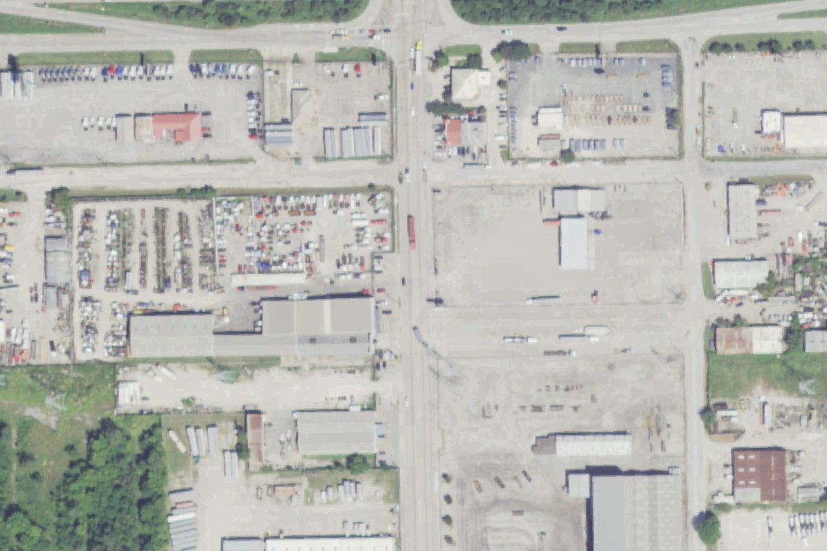 Aerial photo of Amigo Truck at 710 Mccarty St