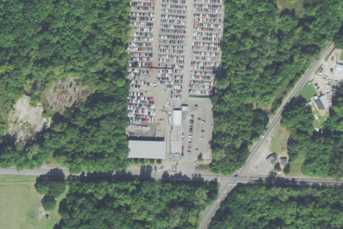 Aerial photo of Pick Your Part - Memphis