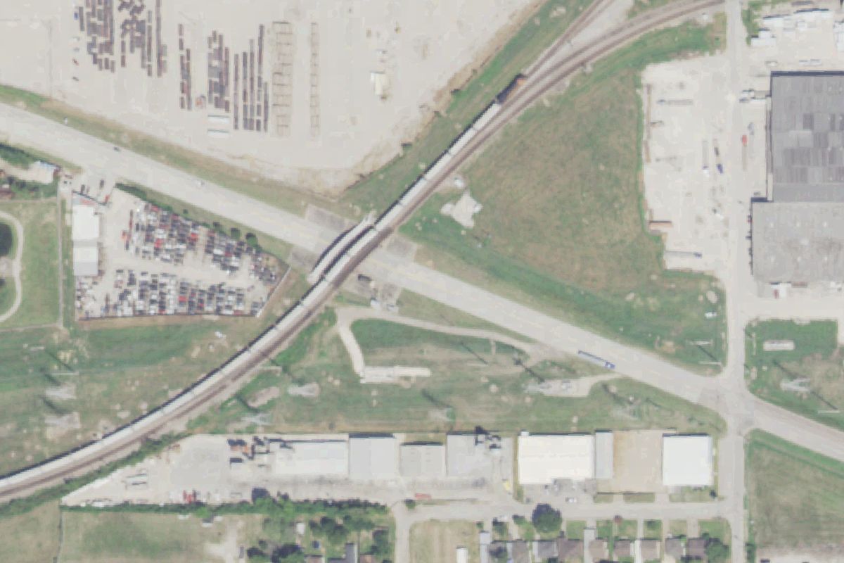 Aerial photo of Dixie Used Auto Parts at 640 Red Bluff Rd