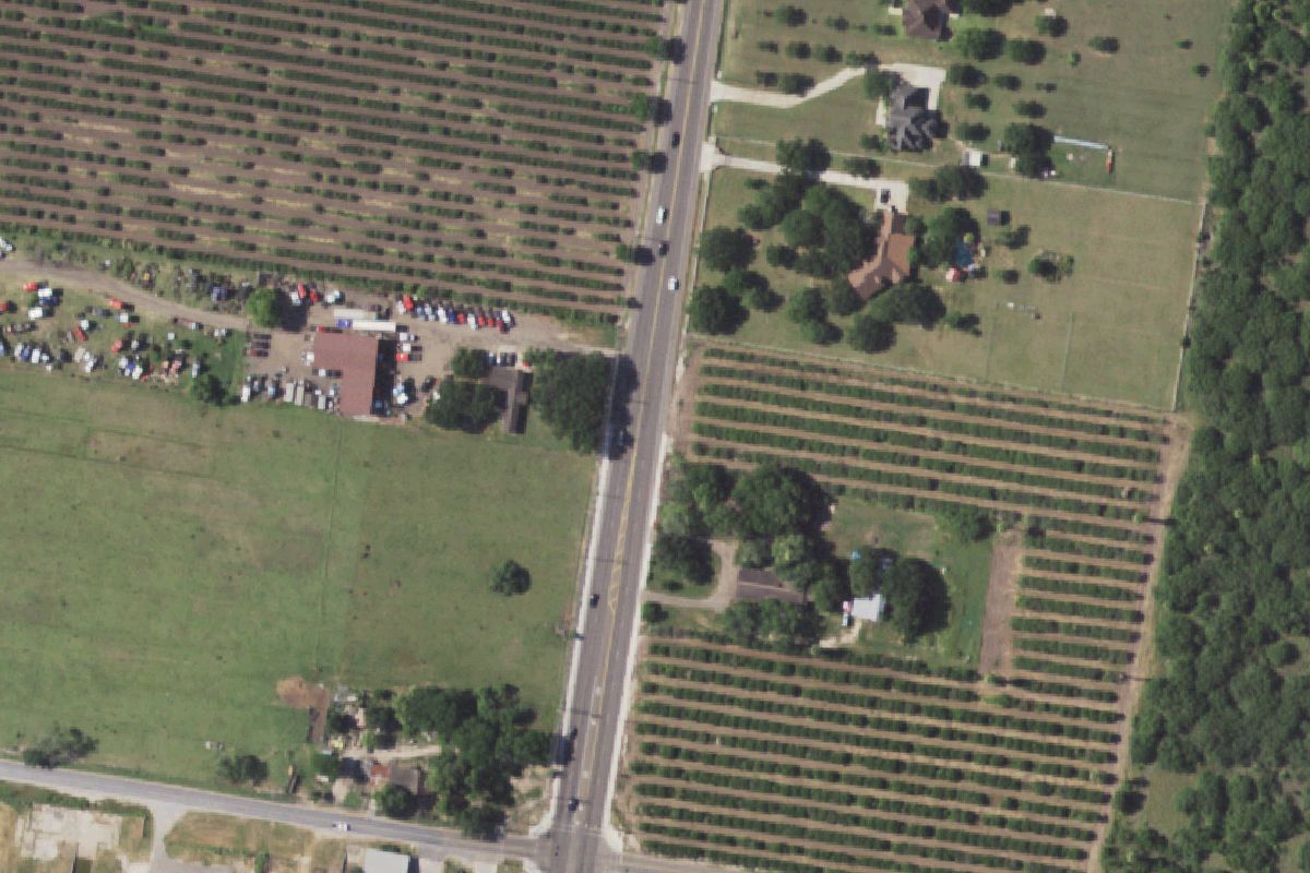 Aerial photo of D. Cantu Used Trucks & Parts