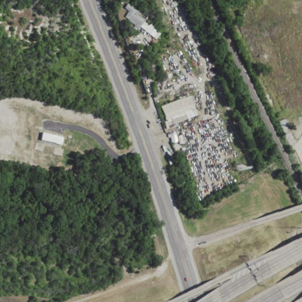 Aerial photo of Quality Auto Recyclers