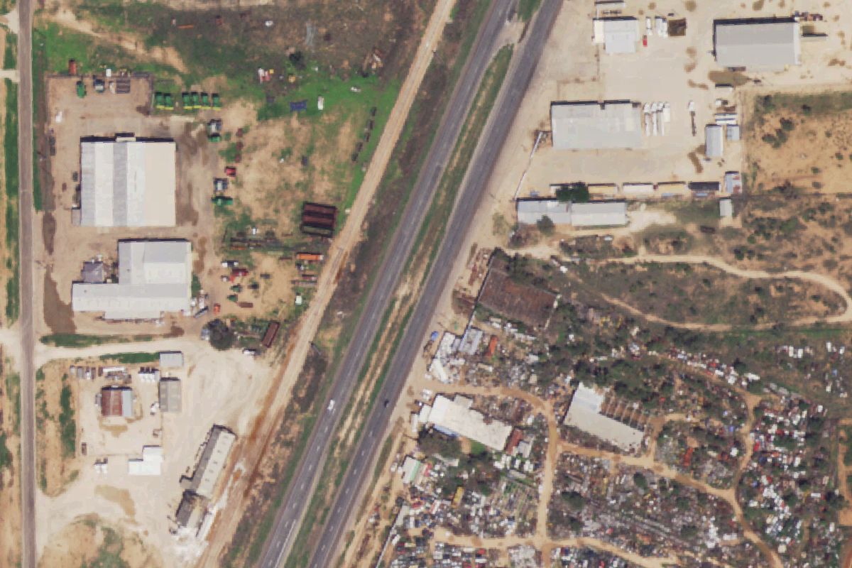 Aerial photo of Best Recycling