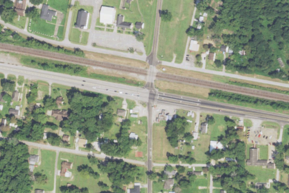 Aerial photo of KV Salvage