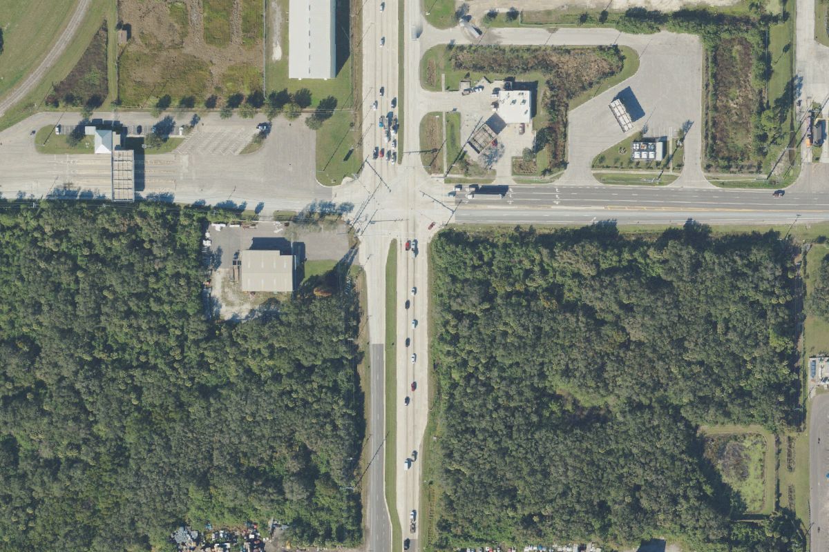 Aerial photo of Cacs GH and Auto Salvage